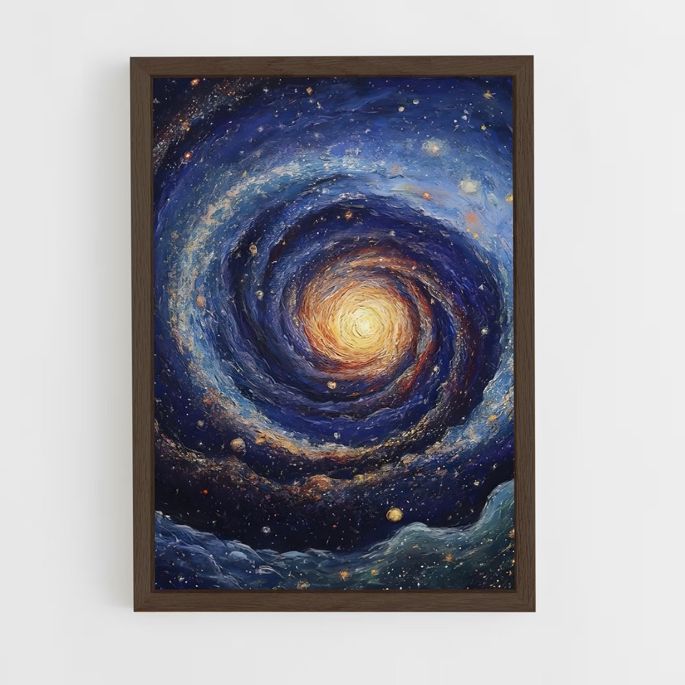 ap-space art-6 cadre Bois foncé