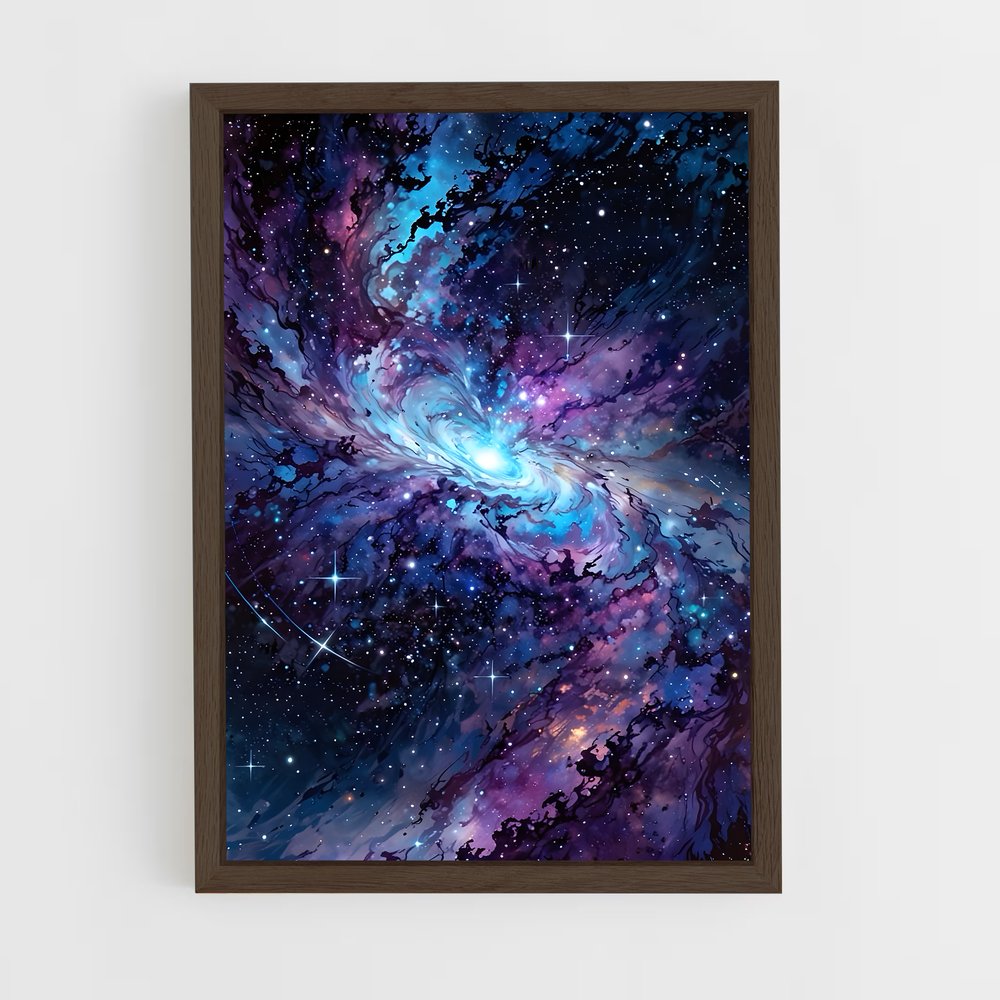 ap-space art-7 cadre Bois foncé