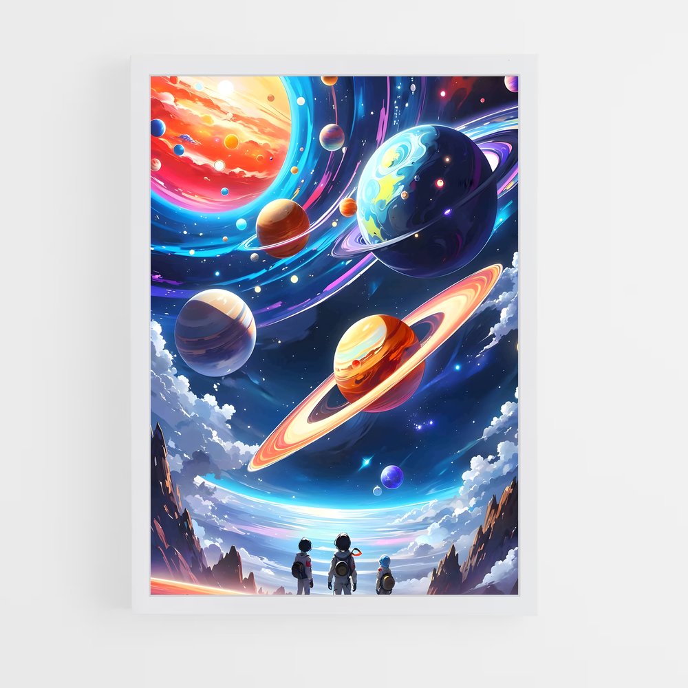 ap-space art-9 cadre Blanc