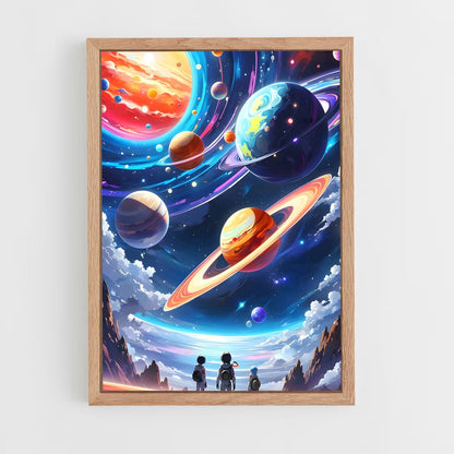 ap-space art-9 cadre Bois clair
