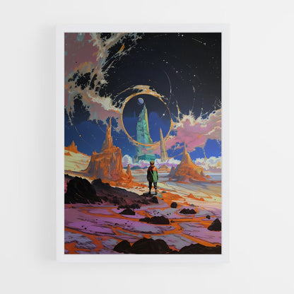 ap-space fantasy-4 cadre Blanc