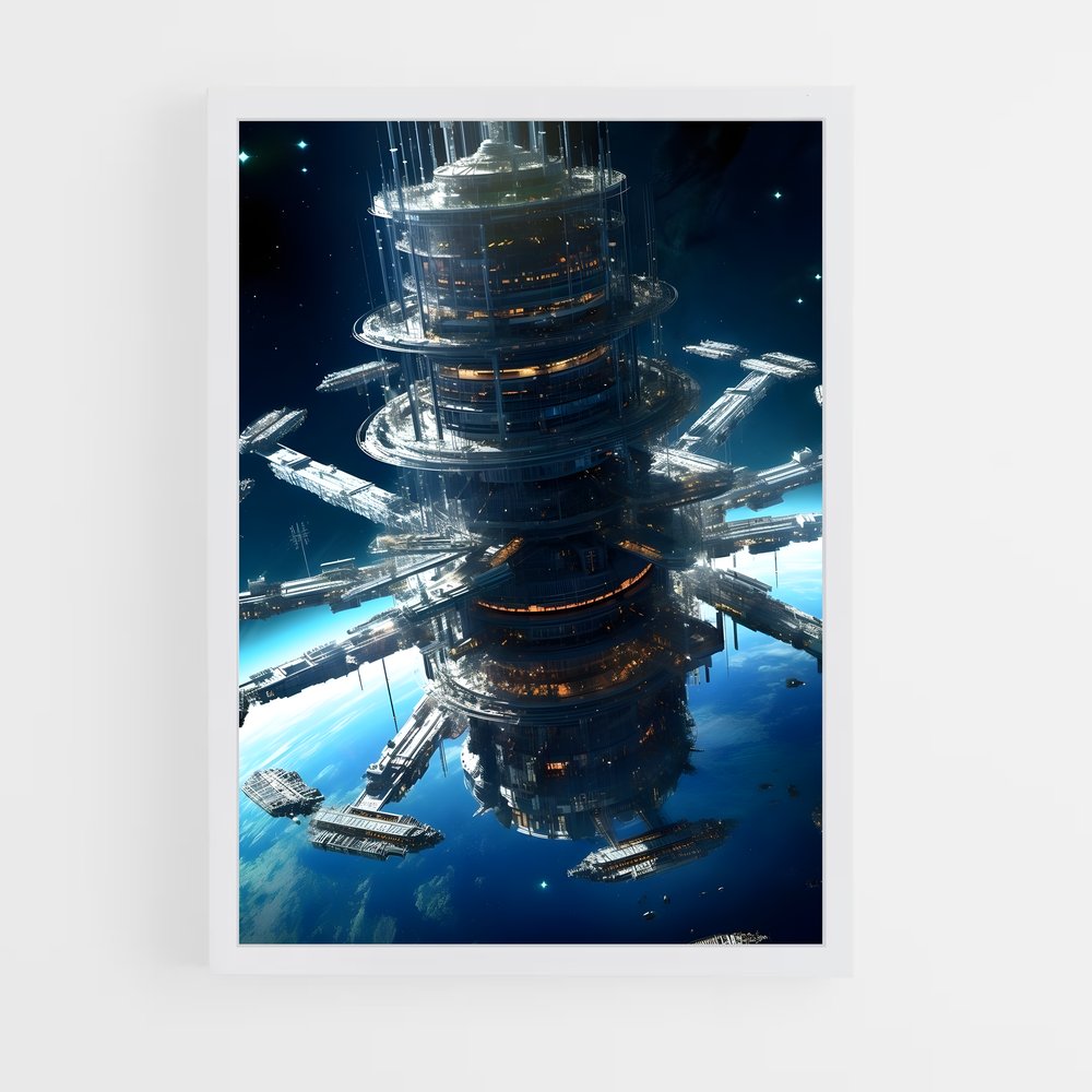 ap-space fantasy-7 cadre Blanc