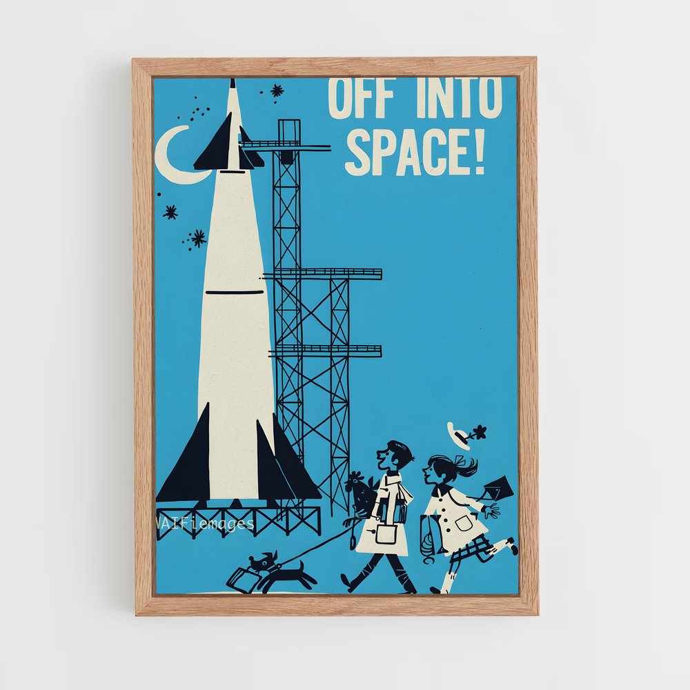 ap-space race-15 cadre Bois clair