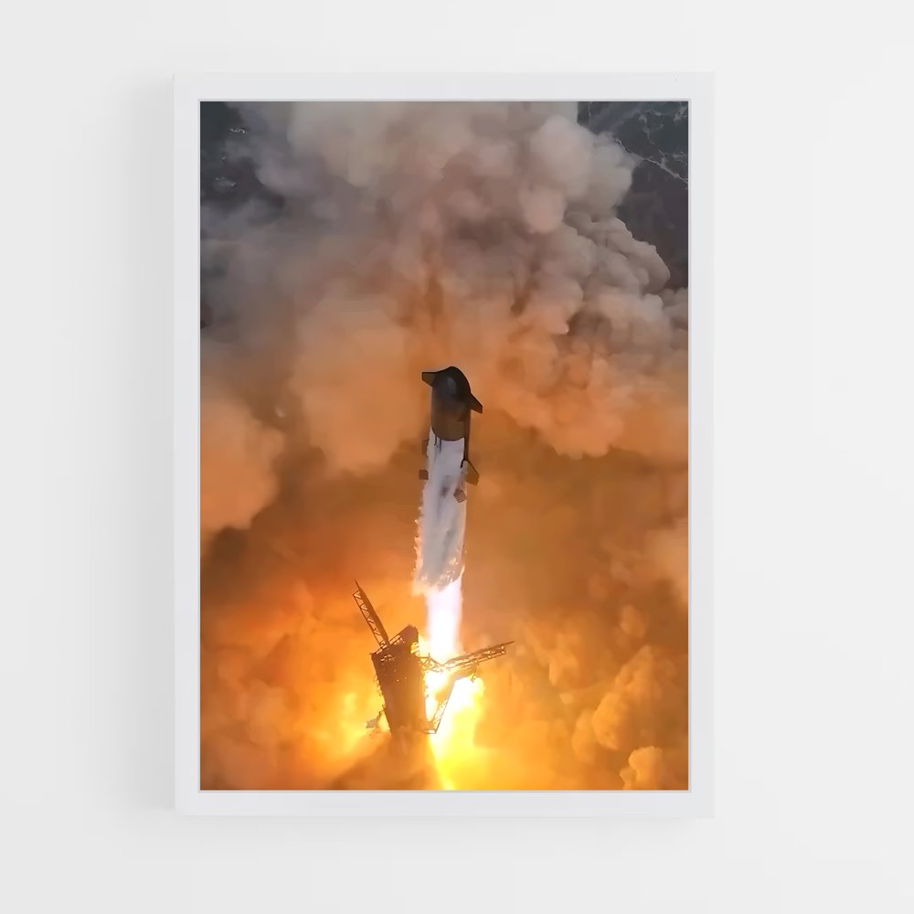 ap-spacex-12 cadre Blanc