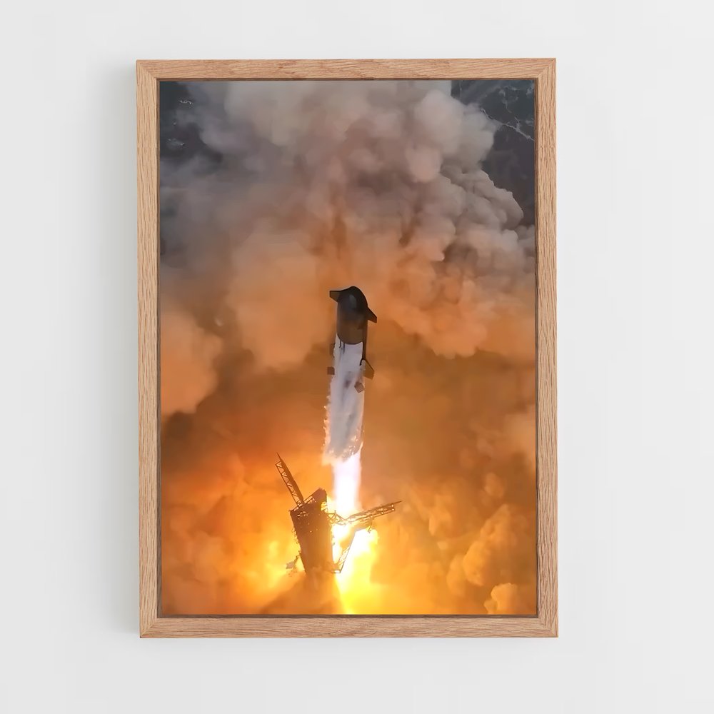 ap-spacex-12 cadre Bois clair