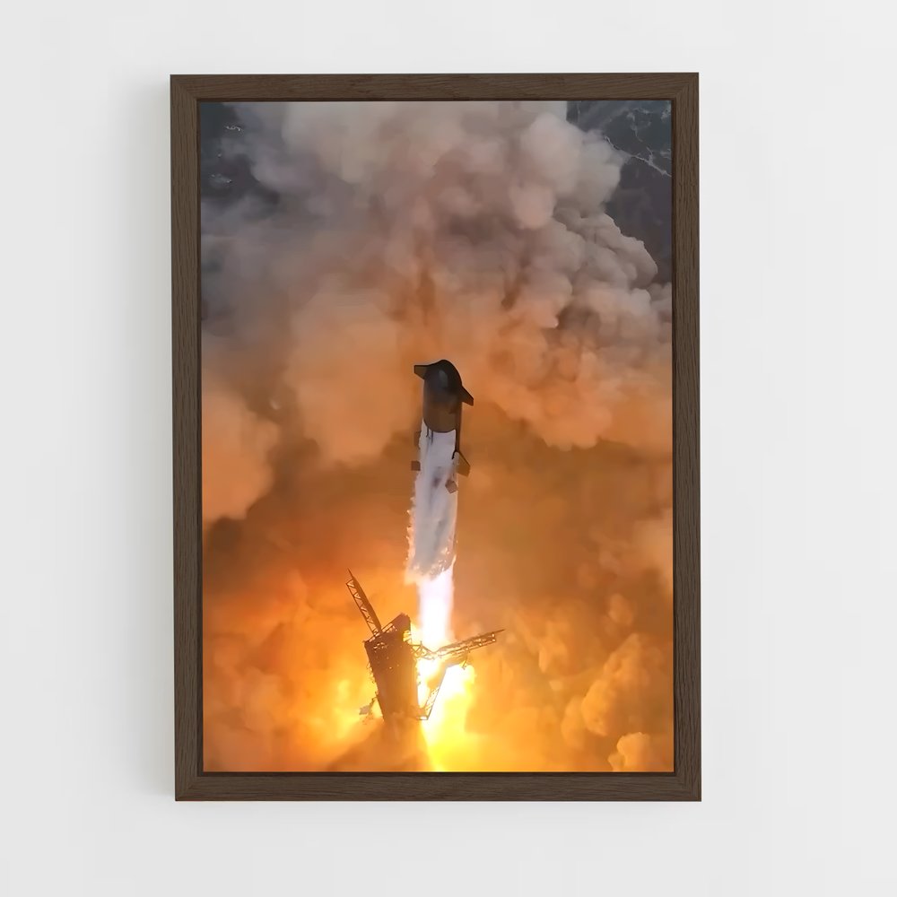 ap-spacex-12 cadre Bois foncé