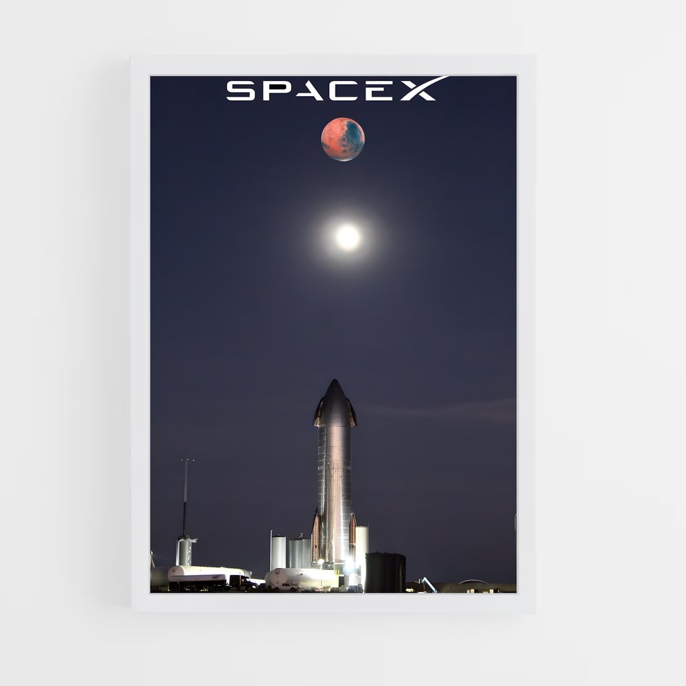 ap-spacex-13 cadre Blanc