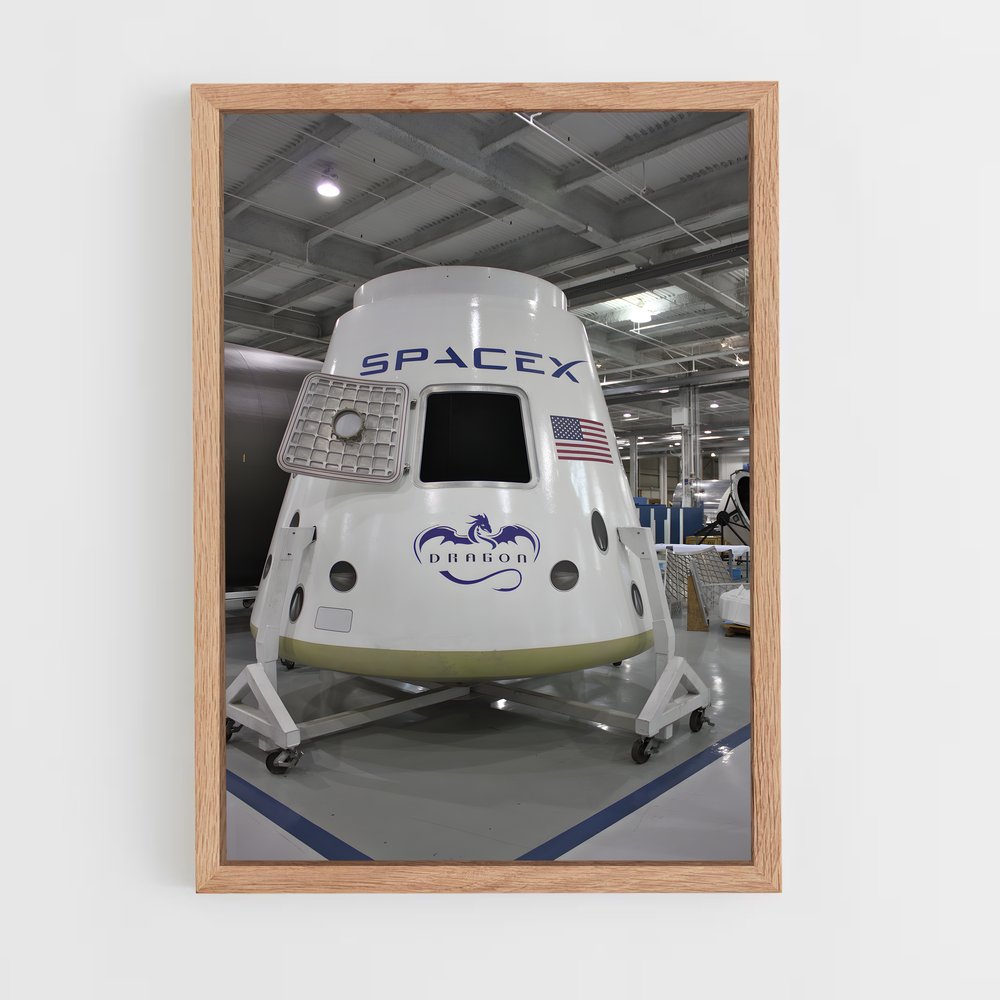 ap-spacex-14 cadre Bois clair