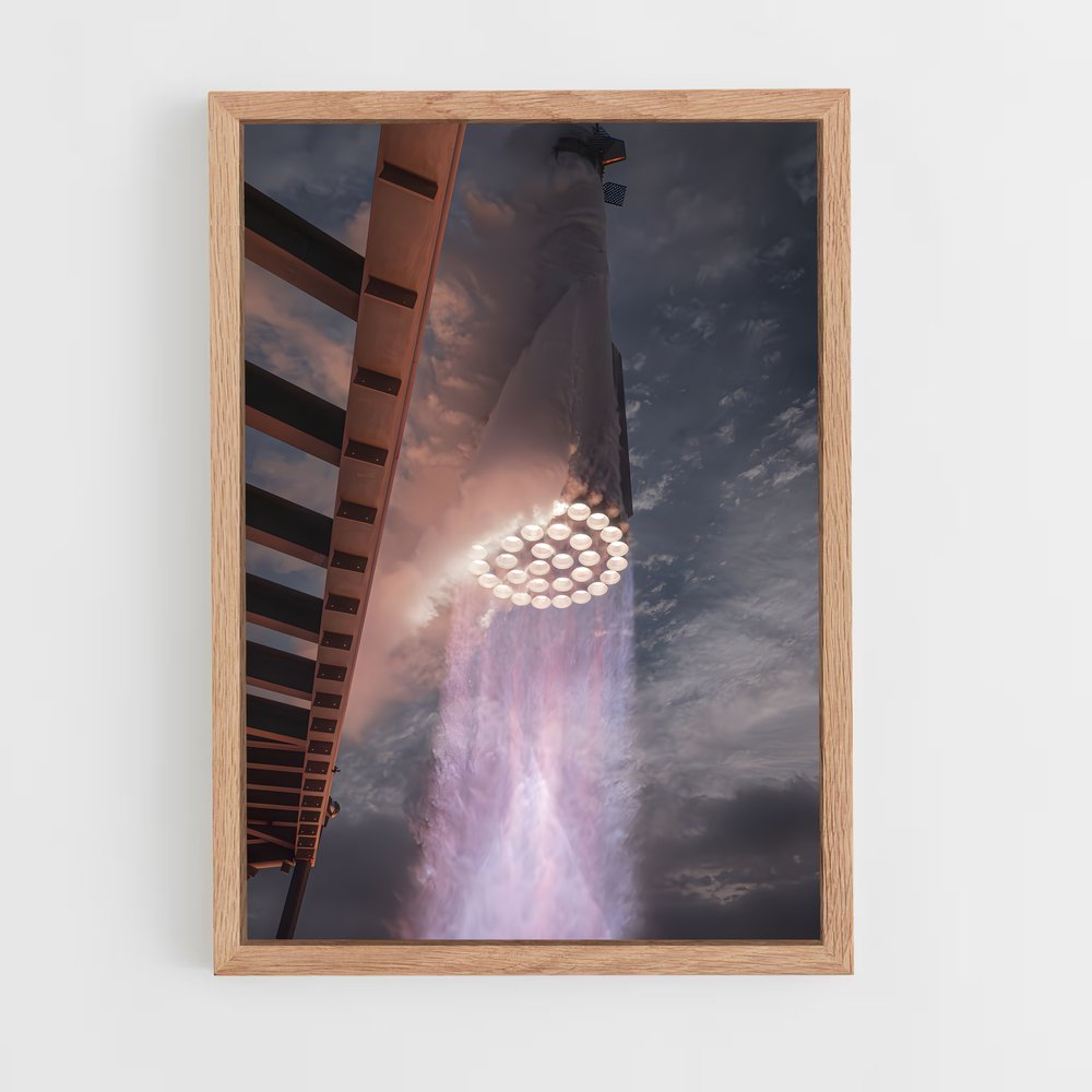 ap-spacex-15 cadre Bois clair