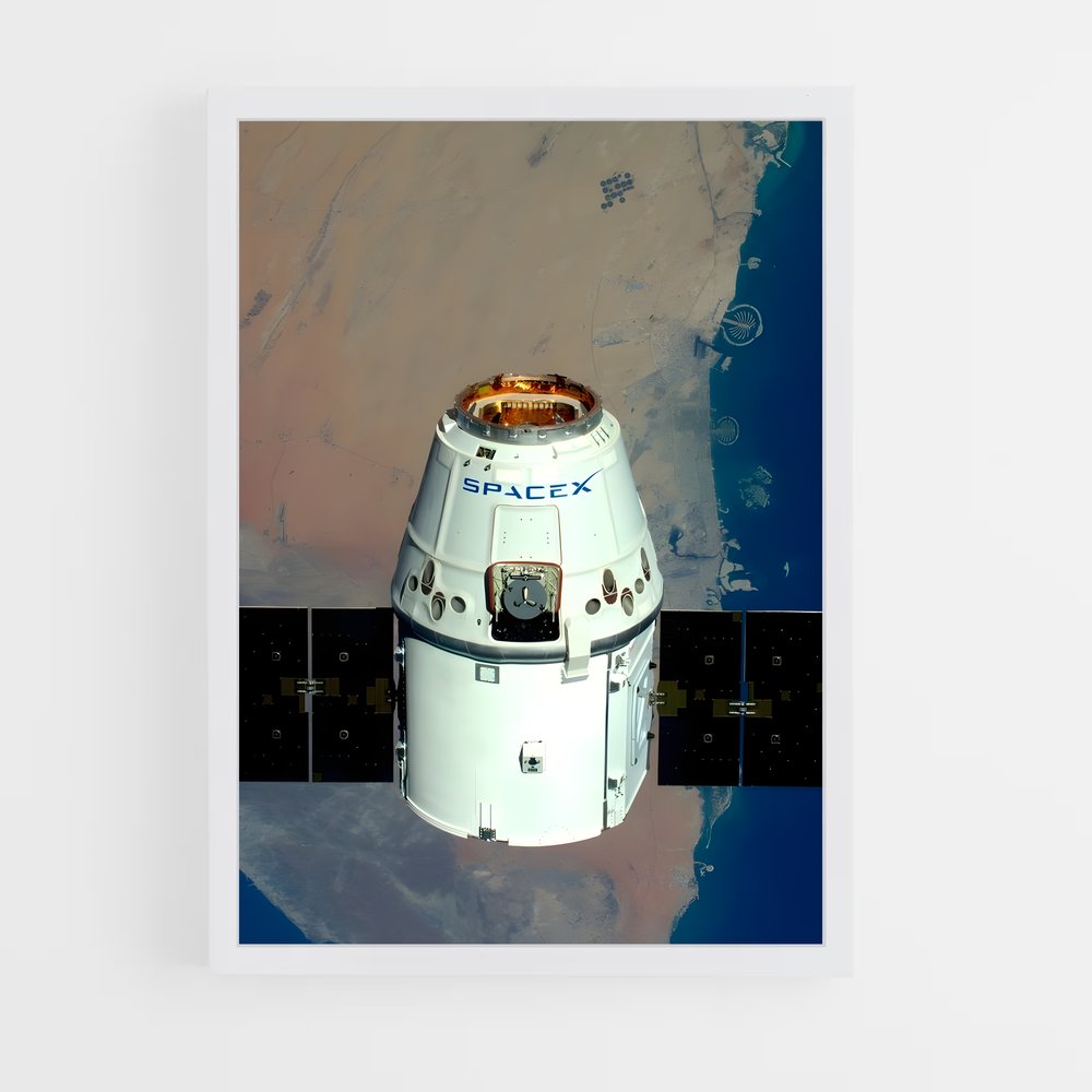 ap-spacex-18 cadre Blanc