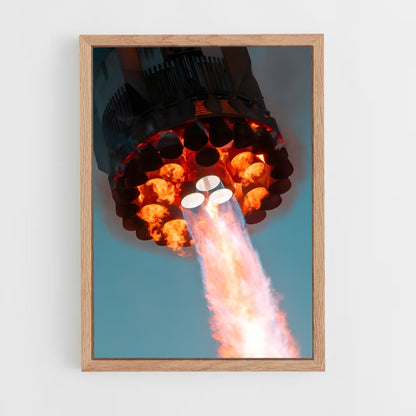 ap-spacex-19 cadre Bois clair