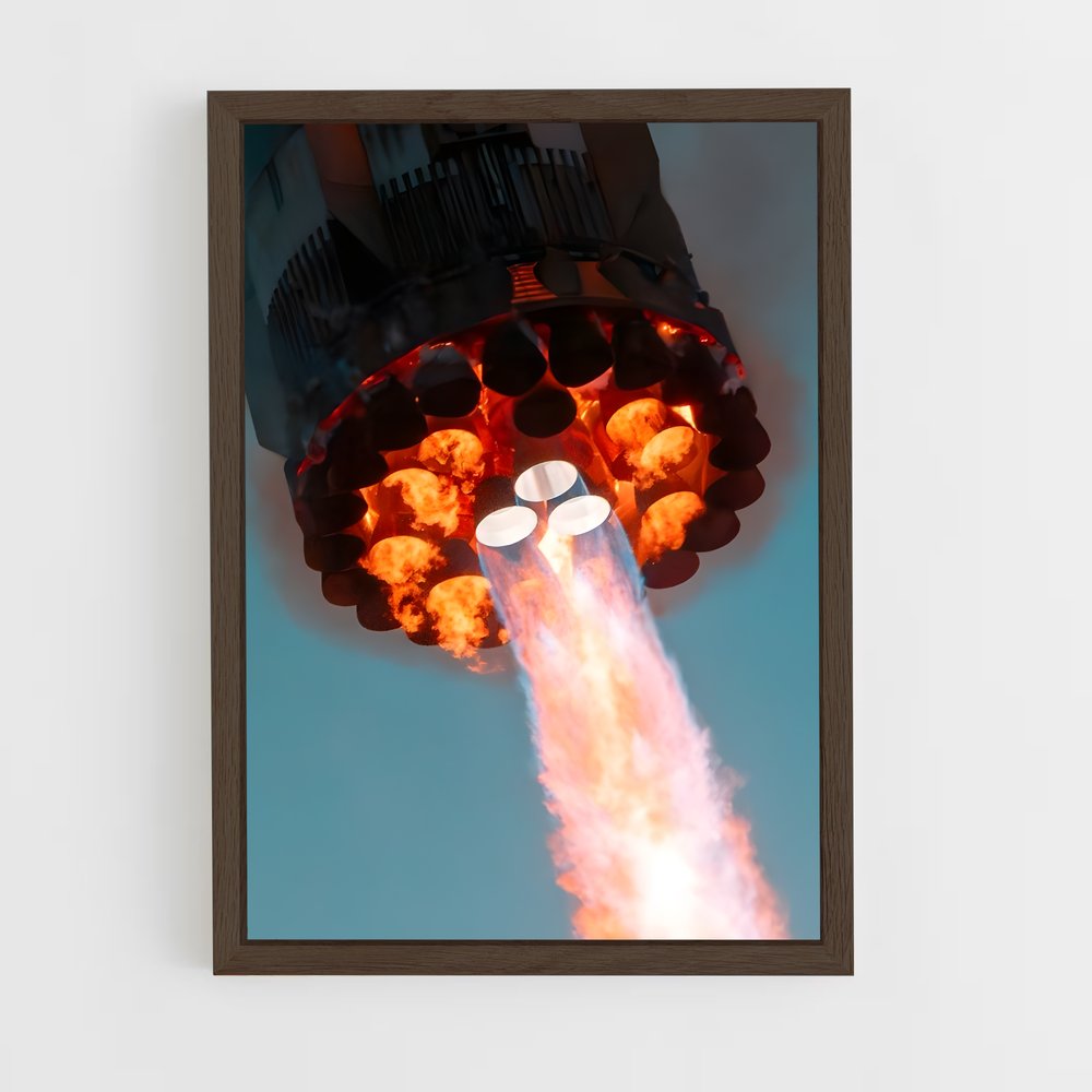 ap-spacex-19 cadre Bois foncé
