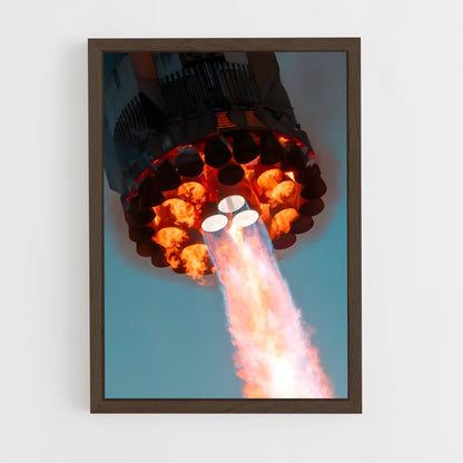 ap-spacex-19 cadre Bois foncé