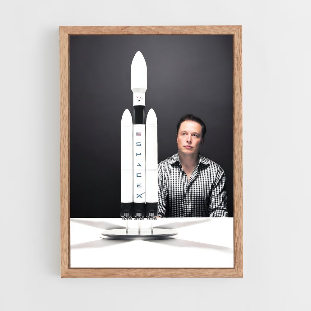 ap-spacex-20 cadre Bois clair