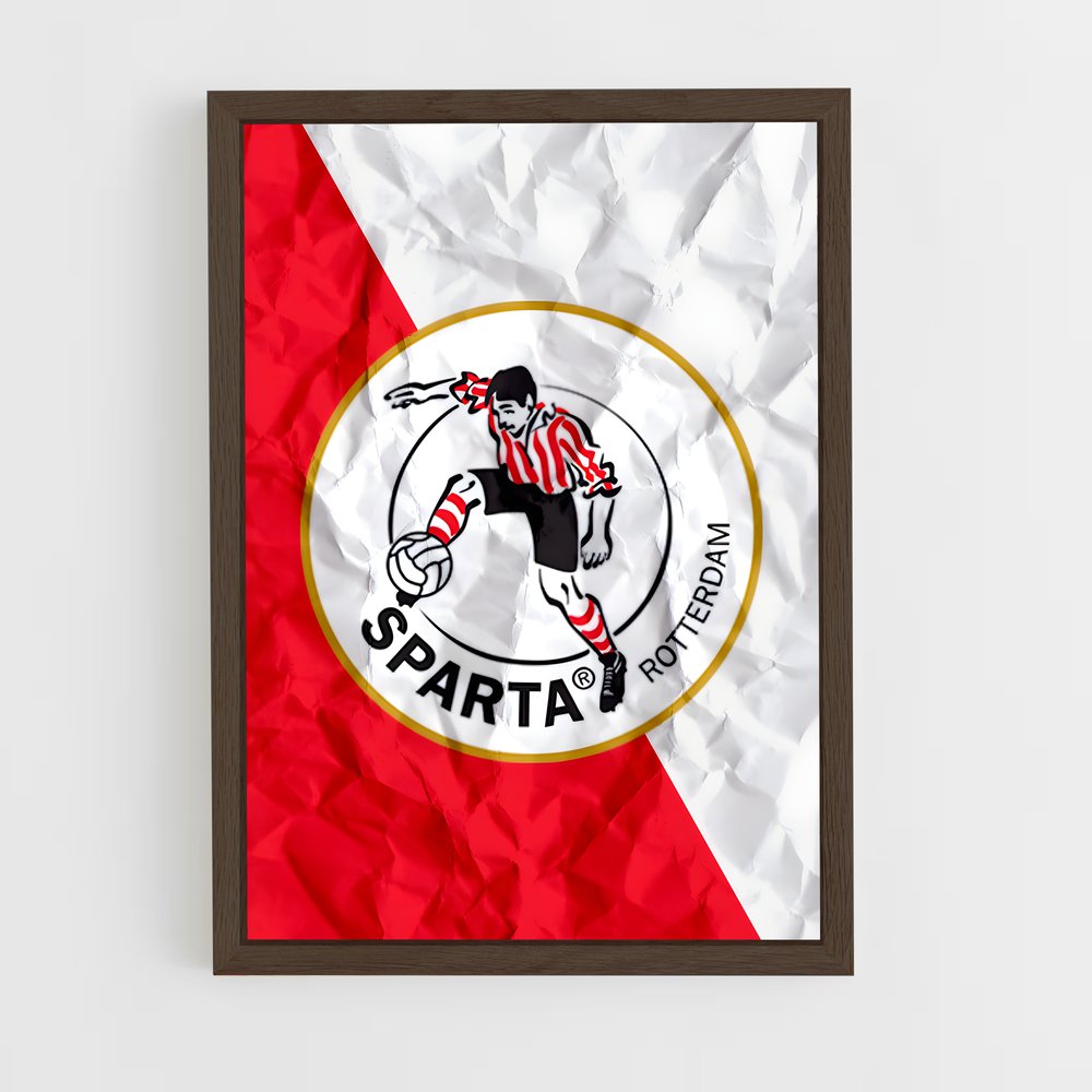 ap-sparta rotterdam-2 cadre Bois foncé