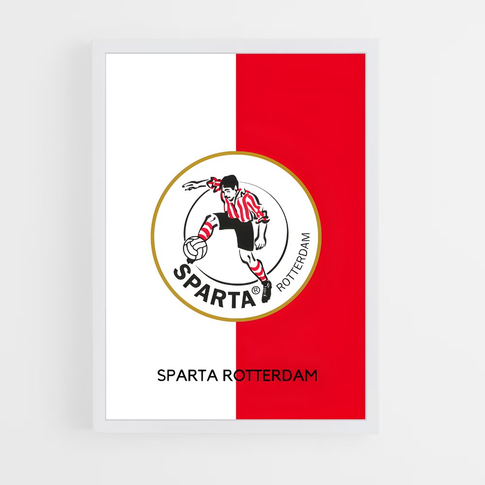 ap-sparta rotterdam-5 cadre Blanc