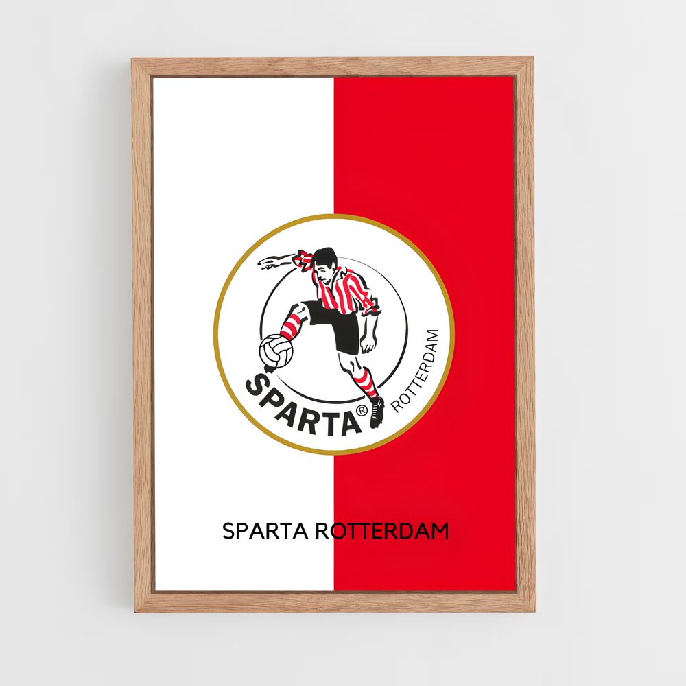 ap-sparta rotterdam-5 cadre Bois clair