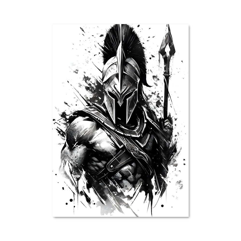 Poster Spartiate en Garde