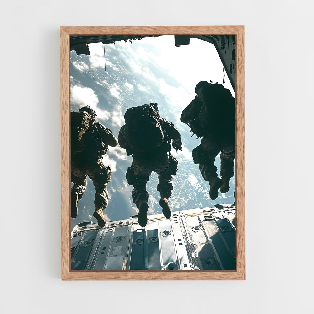 ap-special forces-2 cadre Bois clair