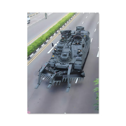 Poster Vitesse Militaire