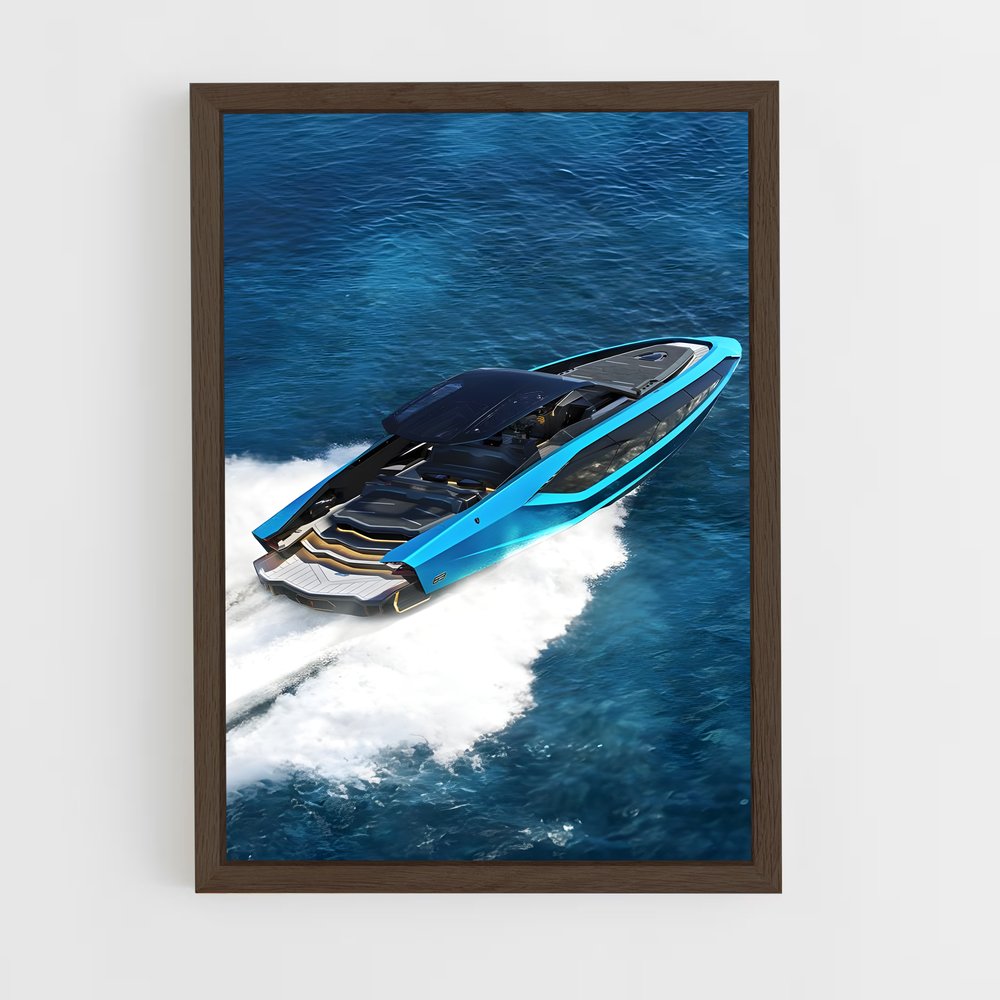 ap-speedboats-1 cadre Bois foncé