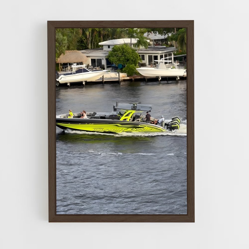 ap-speedboats-3 cadre Bois foncé