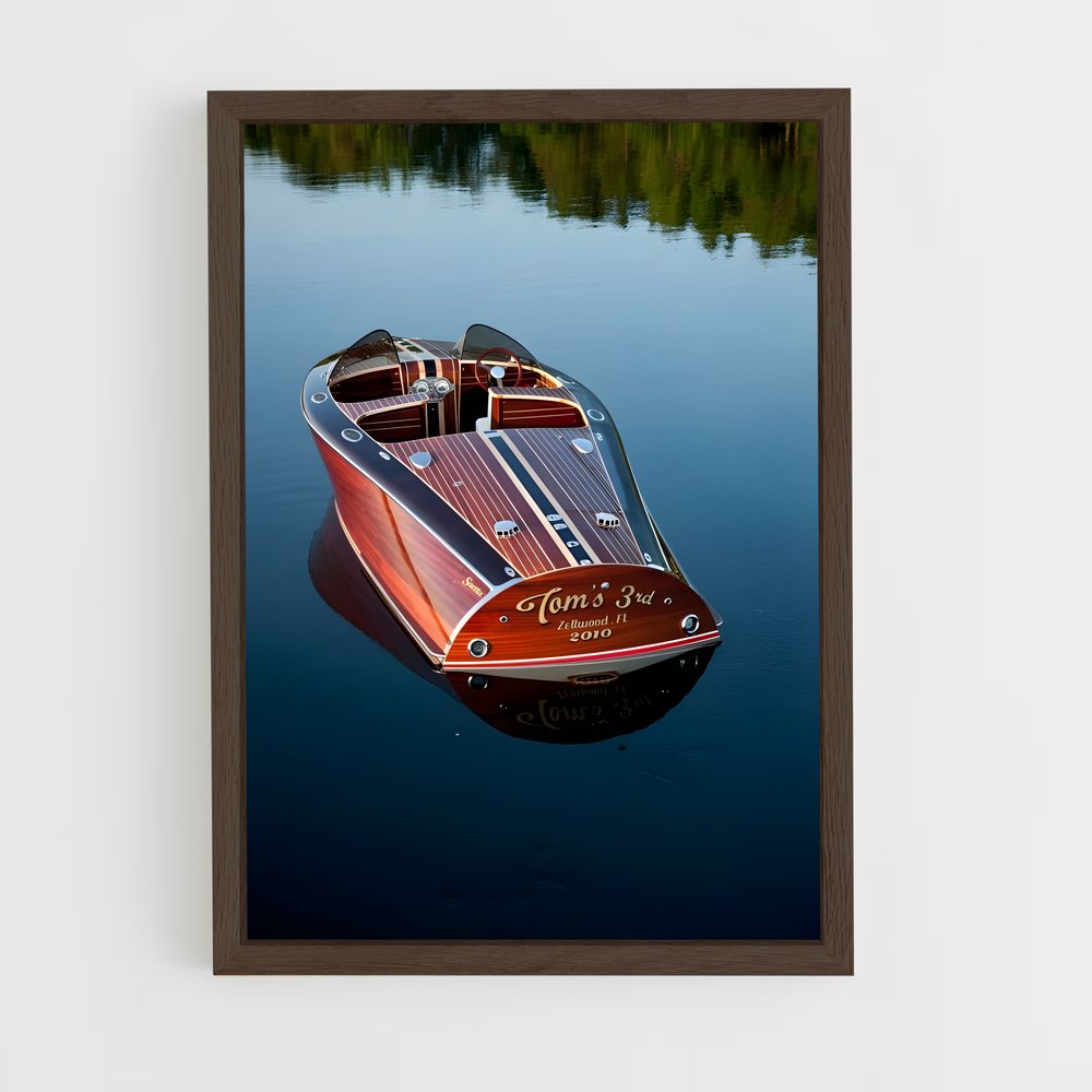 ap-speedboats-4 cadre Bois foncé