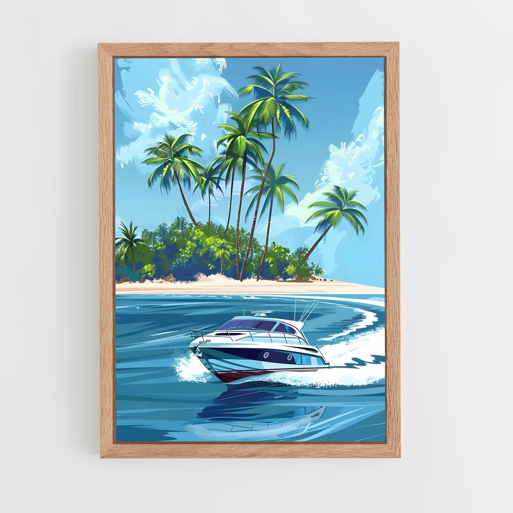 ap-speedboats-5 cadre Bois clair