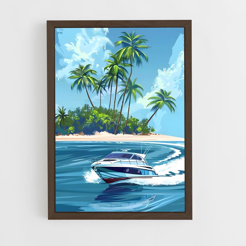 ap-speedboats-5 cadre Bois foncé
