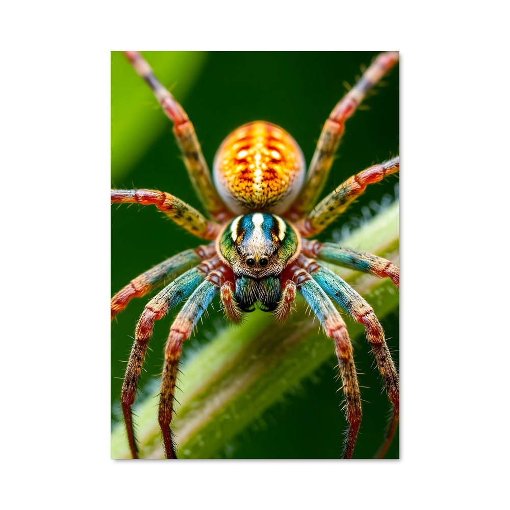 Poster Araignée Colorée