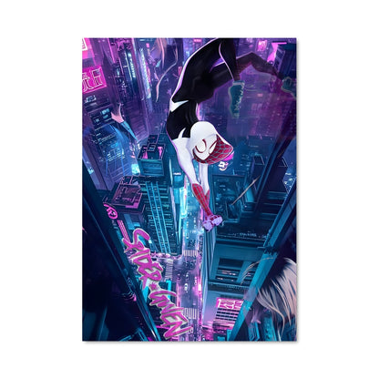 Poster Spider Citygirl