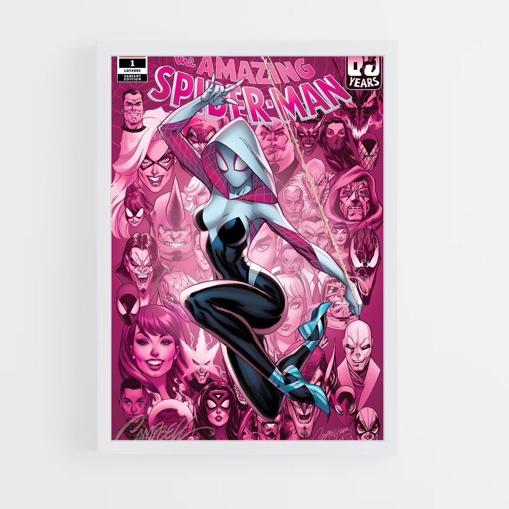 ap-spider gwen-3 cadre Blanc