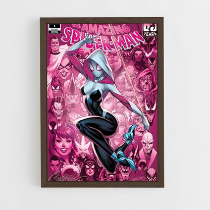 ap-spider gwen-3 cadre Bois foncé