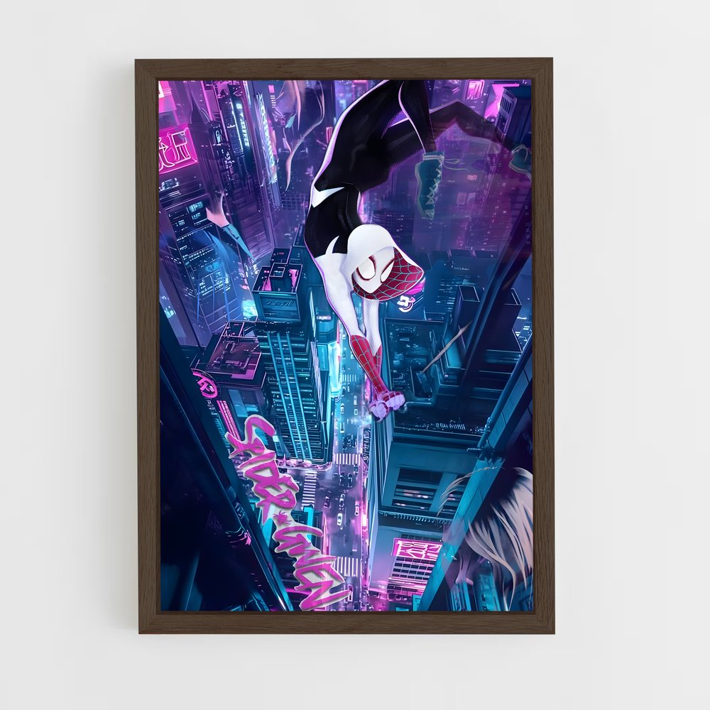 ap-spider gwen-4 cadre Bois foncé