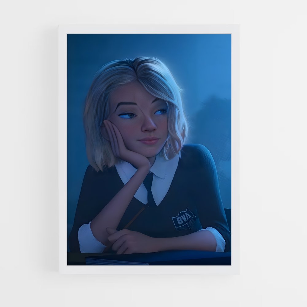 ap-spider gwen-6 cadre Blanc