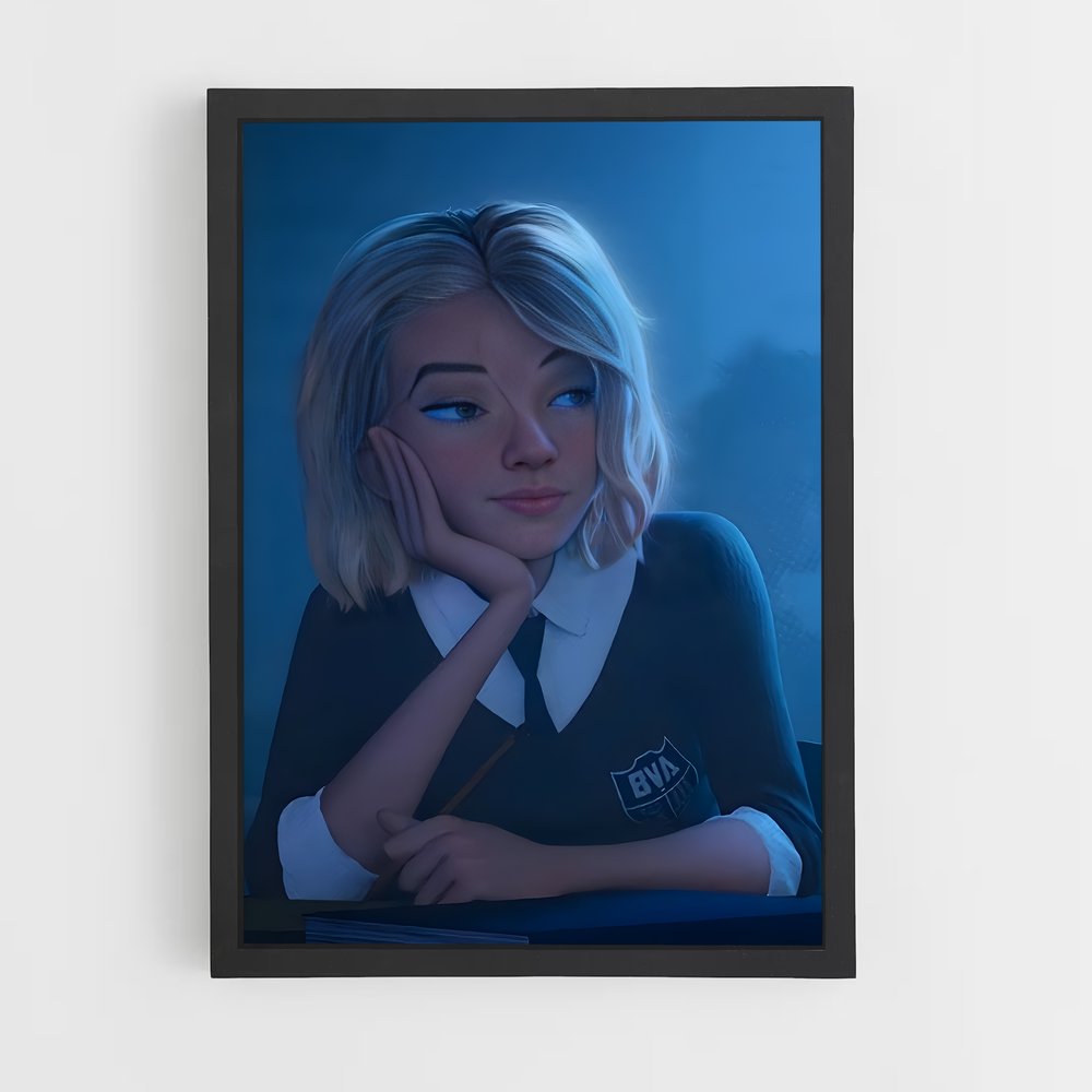 ap-spider gwen-6 cadre Noir
