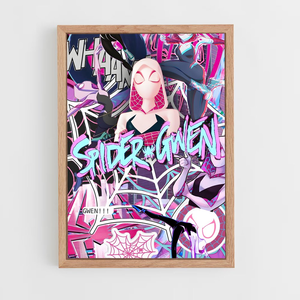 ap-spider gwen-7 cadre Bois clair