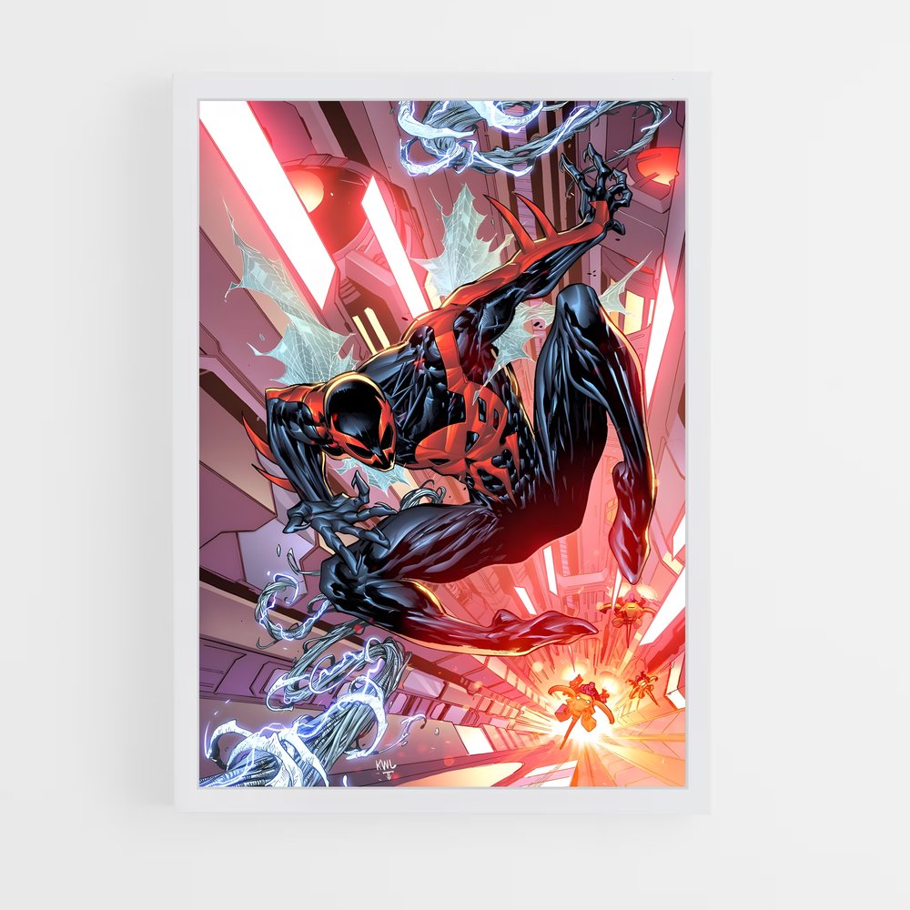 ap-spider man 2099-7 cadre Blanc