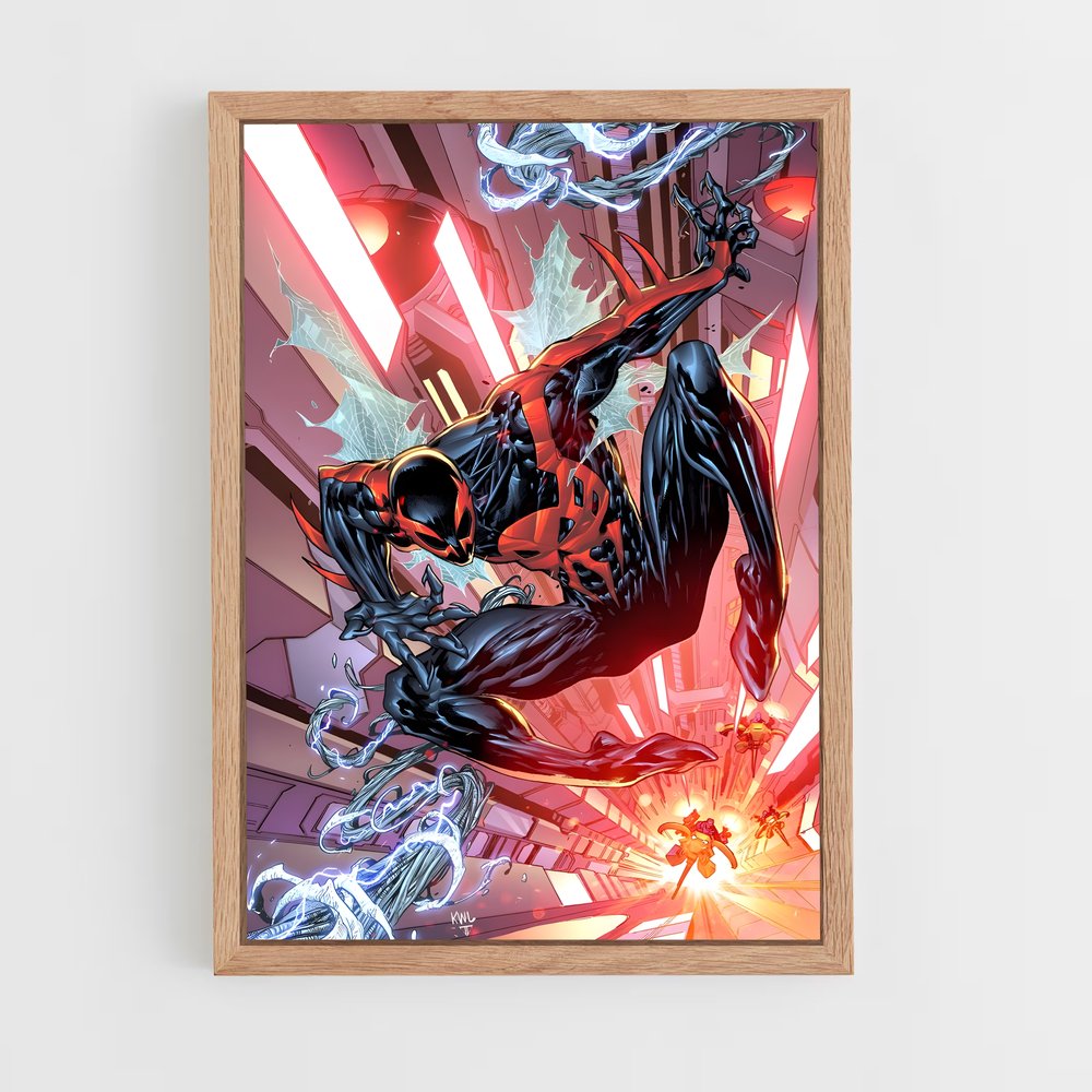 ap-spider man 2099-7 cadre Bois clair