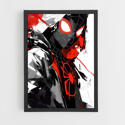 ap-spider man miles morales-2 cadre Noir