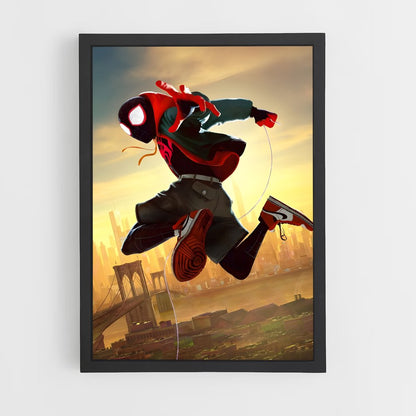 ap-spider man miles morales-6 cadre Noir