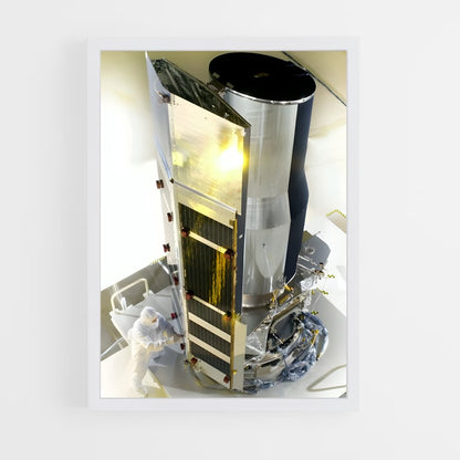 ap-spitzer telescope-1 cadre Blanc