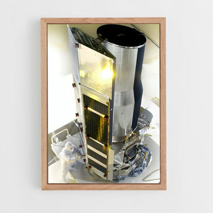 ap-spitzer telescope-1 cadre Bois clair