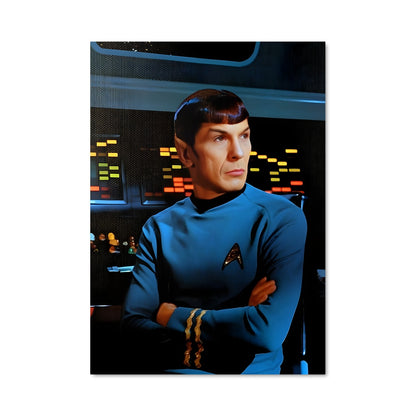 Poster Spock au Contrôle