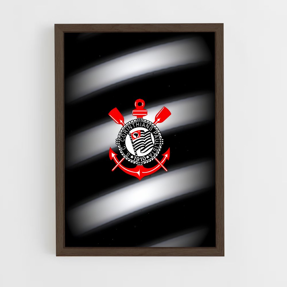 ap-sport club corinthians paulista-2 cadre Bois foncé