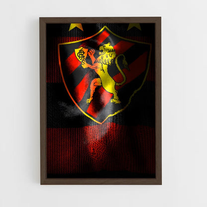 ap-sport club do recife-9 cadre Bois foncé
