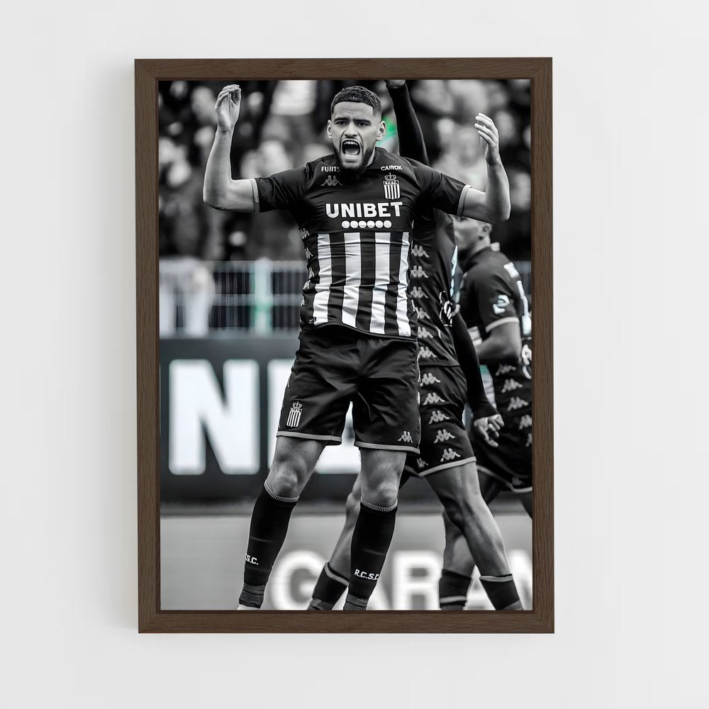 ap-sporting charleroi-1 cadre Bois foncé