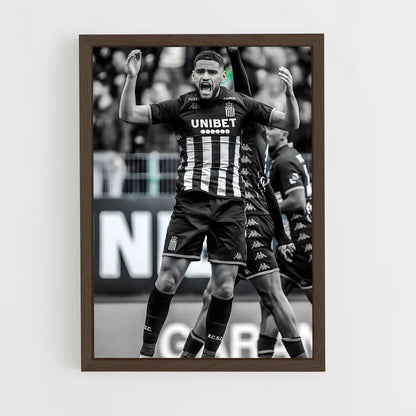 ap-sporting charleroi-1 cadre Bois foncé