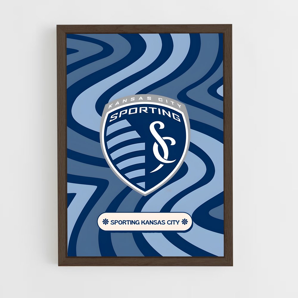 ap-sporting kansas city-2 cadre Bois foncé