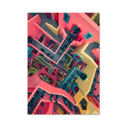 Poster Jeu de Couleurs